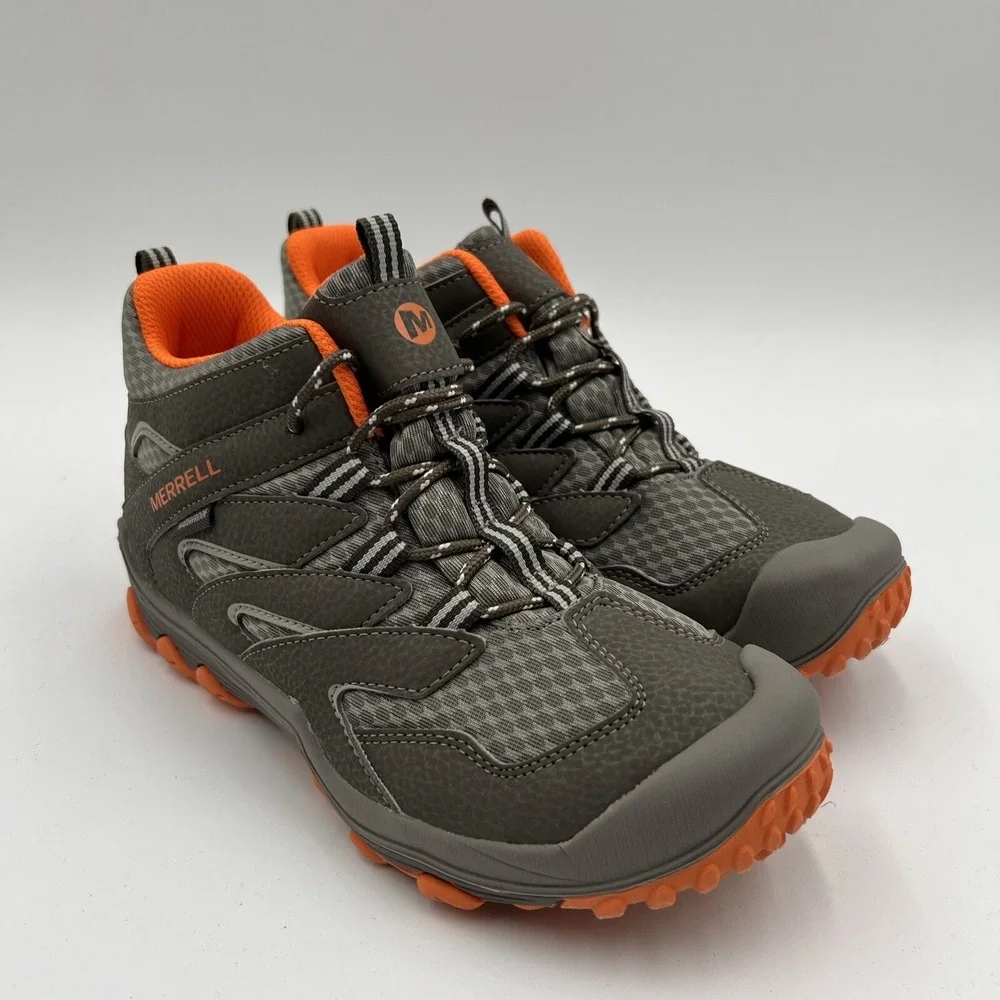 MERRELL Unisex‎ Child Chameleon 7 Hiking Waterproof Shoe Gunsmoke/Ora 4.5 NIB